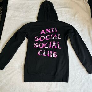 Anti Social Social Club Hoodie RARE PINK CAMO AUTHENTIC​​​